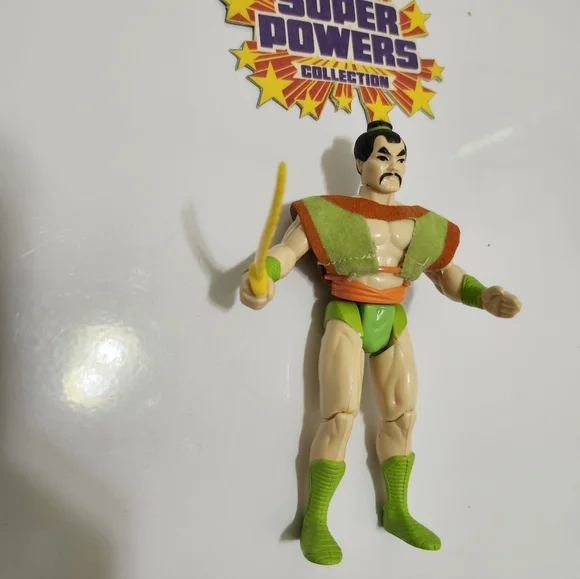 1986 Vintage Kenner DC Super Powers Samurai Figure with Sword Loose - Picture 3 of 5